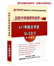 《2024山东大学617中国文学史考研专业课复习全书》